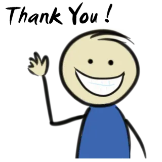 😀 kreskówka, patyczak, machanie, szczęśliwy, uśmiech telegram sticker