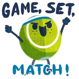TENNIS @TheRealNoddyTennisMaster telegram stickers