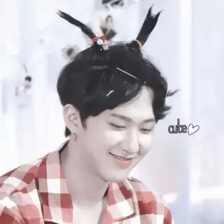 🎠 cute mignon, kpop, homme, personne telegram sticker