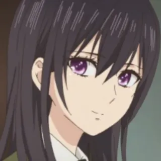 🙂 Yuzu Aihara Citrus anime, manga, citrus, yuri, romance, Yuzu Aihara whatsapp sticker