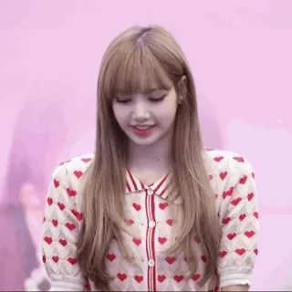 🍣 Lisa Lisa, K-Pop, Sängerin, Idol, Promi, Asiatisch whatsapp sticker