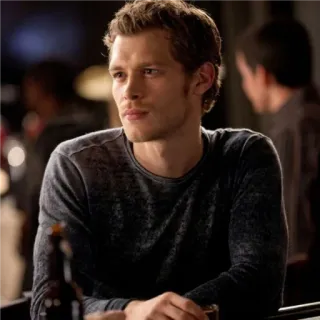 🙂 Klaus Mikaelson The Vampire Diaries vampiro, soprannaturale, serie TV, Joseph Morgan telegram sticker