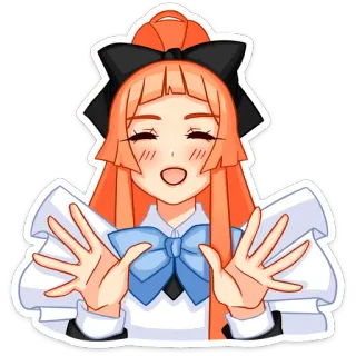 Мей :: @stickroom whatsapp stickers