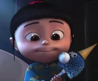 🙂 Agnes Despicable Me Kartun, Film, Lucu, Gadis, Agnes, Despicable Me, Animasi telegram sticker