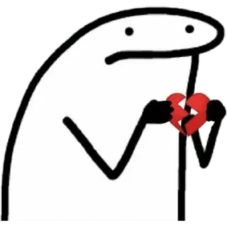 😀 상심, 슬픈, 만화, 사랑, 감정적인 whatsapp sticker