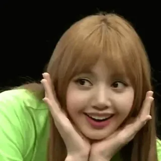 🌿 Lisa K-pop, Lisa, Blackpink, cantora, fofa, idol, garota telegram sticker