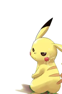 😠 Pikachu Pikachu, Pokémon, Anime, Dibujos animados, Personaje whatsapp sticker