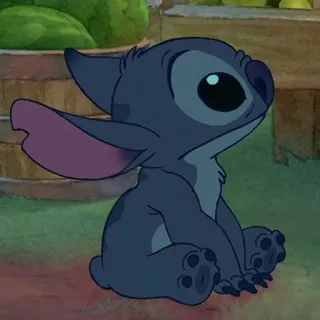 ❣️ Stitch Lilo & Stitch kreskówka, Disney, słodkie, kosmita, eksperyment 626 telegram sticker
