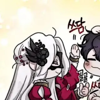 🕊 쓰담 Мультфильм, Аниме, Манга, Комикс, Персонаж, Иллюстрация telegram sticker