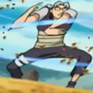 👻 Shino Aburame Naruto Anime, Naruto, Shino, Aburame, Insekt, Ninja, Charakter telegram sticker