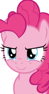 😎 Pinkie Pie My Little Pony pinkie pie, my little pony, cartoon, friendship, pony, animation, cute telegram sticker
