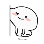 😀 @tsoumuf carino, animato, sticker, personaggio telegram sticker