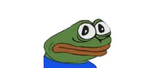 😶 Pepe the Frog Meme, Rana, Pepe telegram sticker