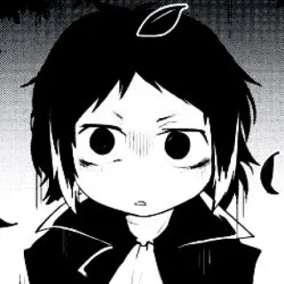 🐈‍⬛️ Akutagawa Ryunosuke Bungou Stray Dogs Anime, Manga, Personaje, Fanart, Bungou Stray Dogs, Akutagawa Ryunosuke telegram sticker
