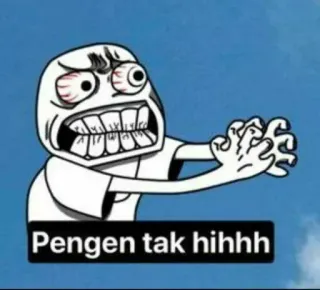 🤬 Pengen tak hihhh telegram sticker