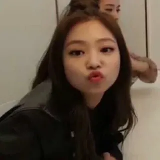 😙 kobieta, osoba, selfie, portret, dzióbek, azjatycka, kobieca whatsapp sticker