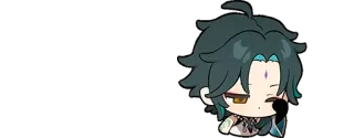 🌟 Xiao Genshin Impact Anime, Personagem, Jogo, Xiao, Genshin Impact telegram sticker