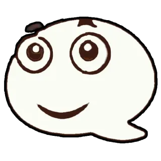 🙂 Blob, Emoji, Lindo, Dibujos animados, Sticker telegram sticker