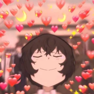 ⛓ Anime, Coeurs, Mignon, Amour, Affection whatsapp sticker