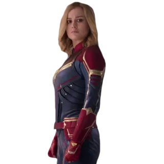 😳 Captain Marvel 惊奇队长, 超级英雄, 漫威, 女性, 漫画书, 电影 telegram sticker