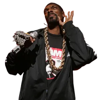 😜 Snoop Dogg rapper, music, Snoop Dogg, hip hop, celebrity telegram sticker