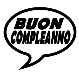 🎂 BUON COMPLEANNO buon compleanno, italiano, celebrazione, saluti telegram sticker