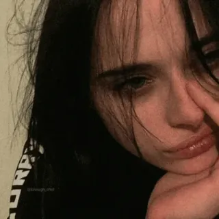 🖤 @brokgh_drol wanita, potret, gadis, selfie, wajah, berambut cokelat telegram sticker