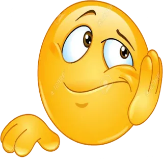 🙄 Emoji, aburrido, pensando, expresión telegram sticker