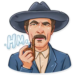 Clint Eastwood telegram stickers