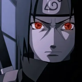 🎴 Itachi Naruto Anime, Uchiha, Mangekyo Sharingan, Itachi Uchiha, Naruto, Ninja, Yeux telegram sticker