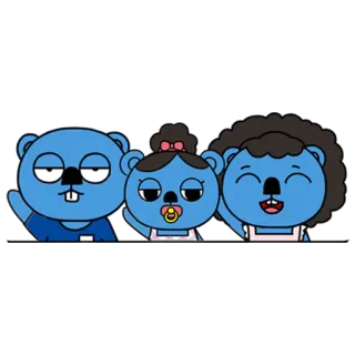 👨‍👩‍👧 telegram sticker