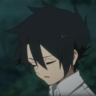 Обещанный Неверленд @animetitle telegram stickers