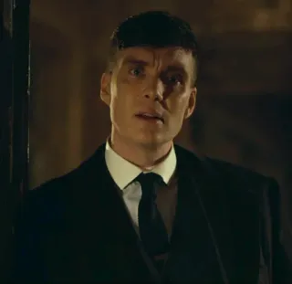 😐 Thomas Shelby Peaky Blinders Thomas Shelby, Peaky Blinders, Cillian Murphy, Drama, Gangster, Krimi telegram sticker