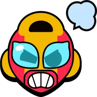 😡 arrabbiato, faccia, emoji, cartone animato, espressione, personaggio whatsapp sticker
