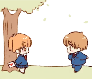 💌 Animé, Dessin animé, Lettre d'amour, Mignon, Chibi, Amitié telegram sticker