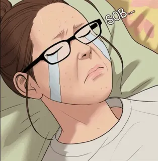 🌨 SOB... płacz, smutny, łzy, szloch, wyraz, twarz whatsapp sticker