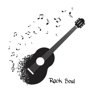 🤟 chitarra, musica, strumento a corda, acustica telegram sticker