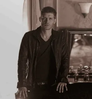 🥐 Klaus Mikaelson The Vampire Diaries Série TV, Vampire, Surnaturel, Klaus Mikaelson, Vampire Diaries, Acteur, Homme, Portrait telegram sticker