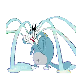 😭 Oggy Oggy and the Cockroaches dessin animé, chat, pleurer, triste, larmes telegram sticker