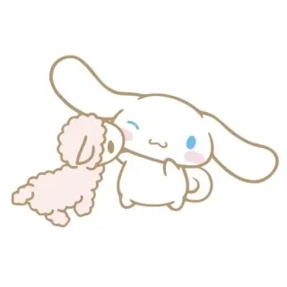 🌟 Cinnamoroll cinnamoroll, niedlich, tier, schaf, kawaii telegram sticker