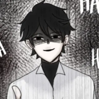 👟 HA อนิเมะ, มังงะ, เด็กผู้ชาย, การ์ตูน, ยิ้มเยาะ telegram sticker