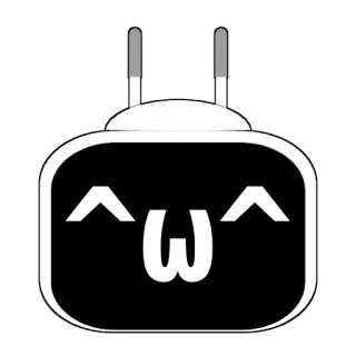 😸 robot, carino, personaggio, cartone animato, androide telegram sticker