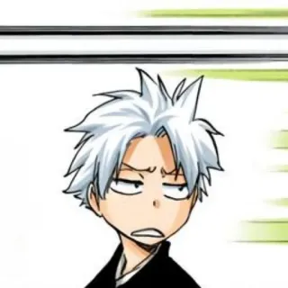 ⚔ Hitsugaya Toushirou Bleach Anime, Manga, Bleach, Hitsugaya, Toshiro telegram sticker
