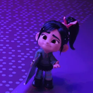🥨 Vanellope Wreck-It Ralph Vanellope, Detona Ralph, Disney, Animação, Princesa whatsapp sticker
