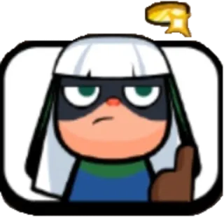 🤑 Мультфильм, Палец, Жест, Раздраженный, Персонаж telegram sticker