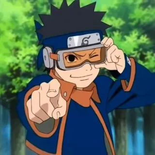 ⛰️ Obito Uchiha Naruto anime, manga, ninja, obito, naruto, uchiha telegram sticker
