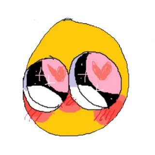 😍 emoji, amour, coeurs, rougir, mignon telegram sticker