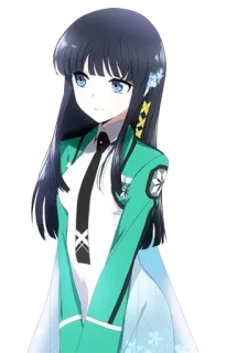 😏 Anime, Personagem, Garota, Mangá, Uniforme telegram sticker