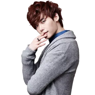 🤔 acteur, coréen, homme, célébrité, pose telegram sticker