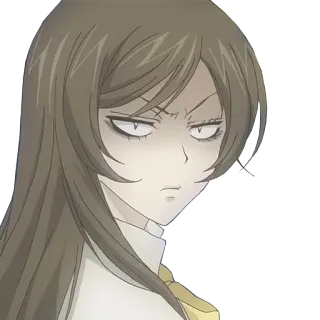 😡 Anime, Gadis, Marah, Ekspresi, Karakter, Stiker telegram sticker